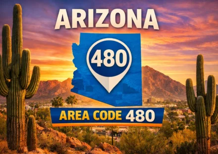 what state is area code 480 in usa
