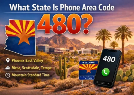 what state is phone area code 480