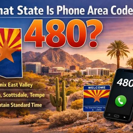 what state is phone area code 480