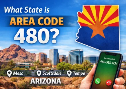what state is telephone area code 480