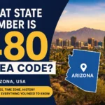 what state number is 480 area code