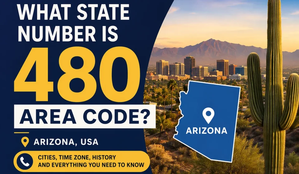 what state number is 480 area code