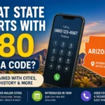 what state starts with 480 area code