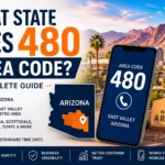 what state uses 480 area code