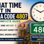 what time is it in area code 480