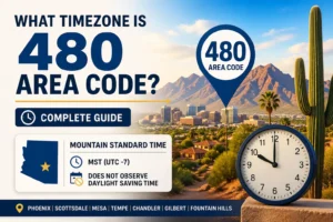 what timezone is 480 area code