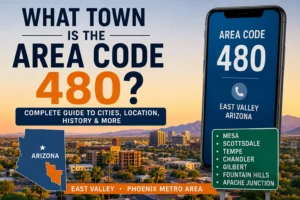 what town is the area code 480