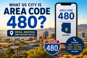 what us city is area code 480